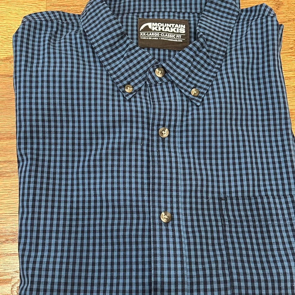 Men’s long sleeve button up XXL by Mountain Khakis.